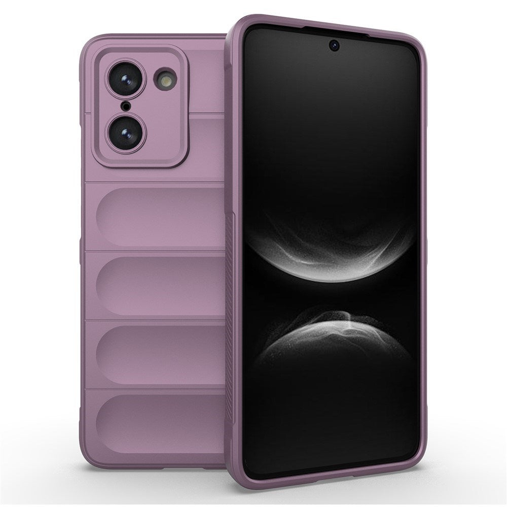 EIDERWOOD OnePlus Nord CE5 Fleksibelt Plast Deksel - Lilla