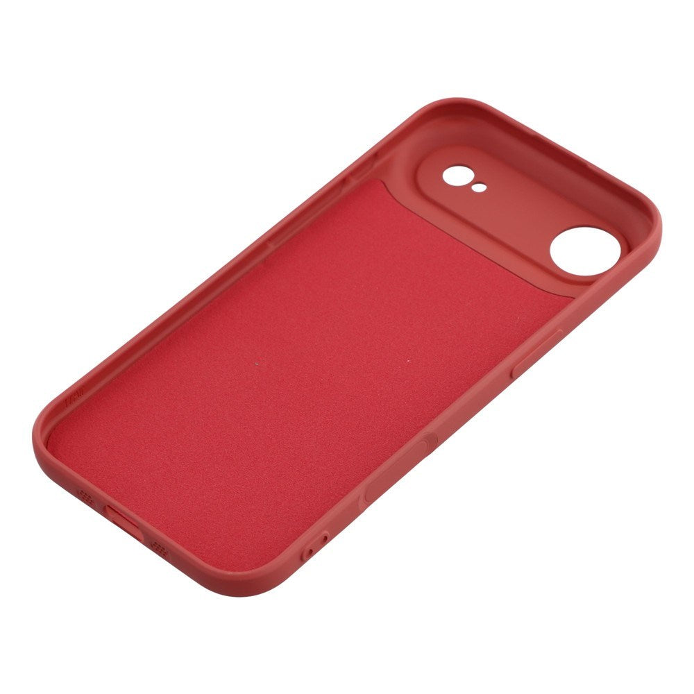EIDERWOOD iPhone Air Fôret Fleksibelt Plast Deksel - Mørkrød