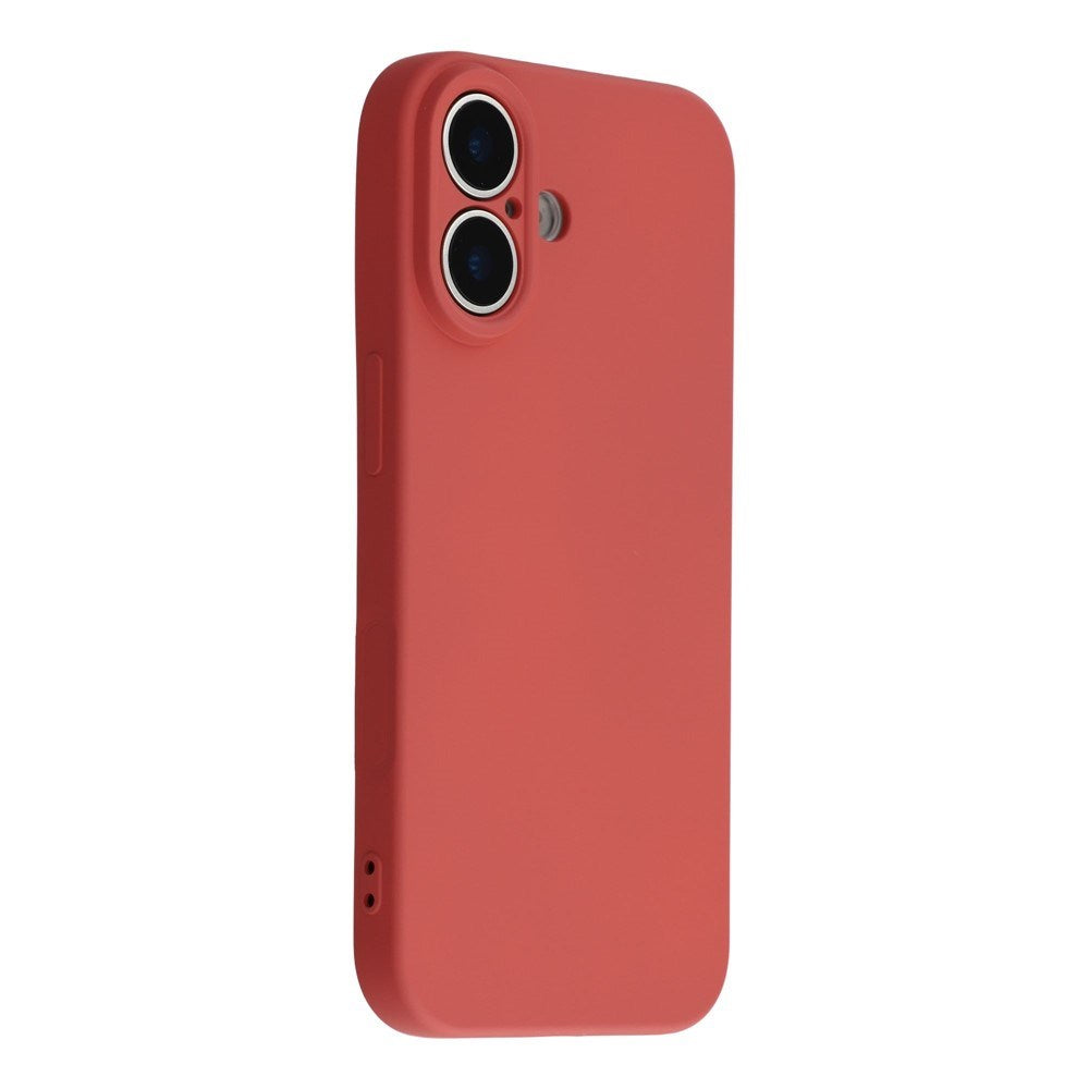 EIDERWOOD iPhone 17 Fôret Fleksibelt Plast Deksel - Mørkrød