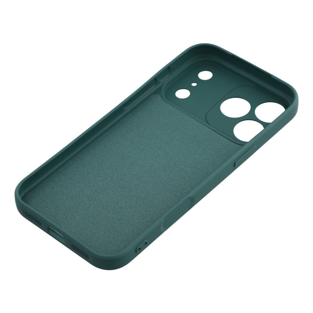 EIDERWOOD iPhone 17 Pro Fôret Fleksibelt Plast Deksel - Grønn