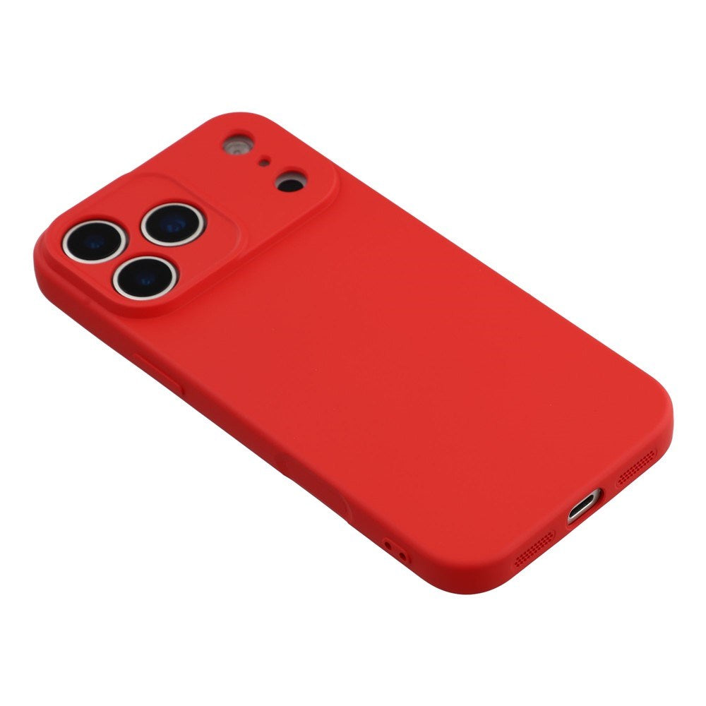 EIDERWOOD iPhone 17 Pro Fôret Fleksibelt Plast Deksel - Rød