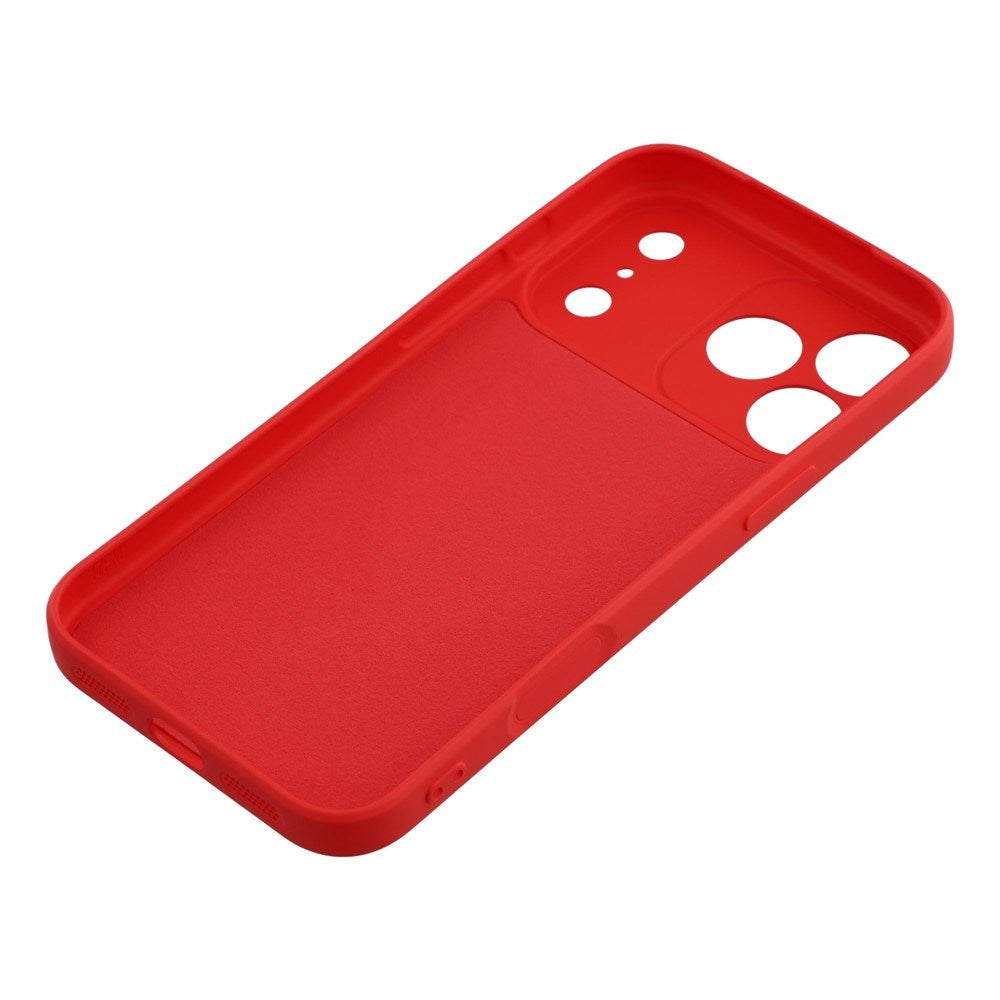 EIDERWOOD iPhone 17 Pro Fôret Fleksibelt Plast Deksel - Rød