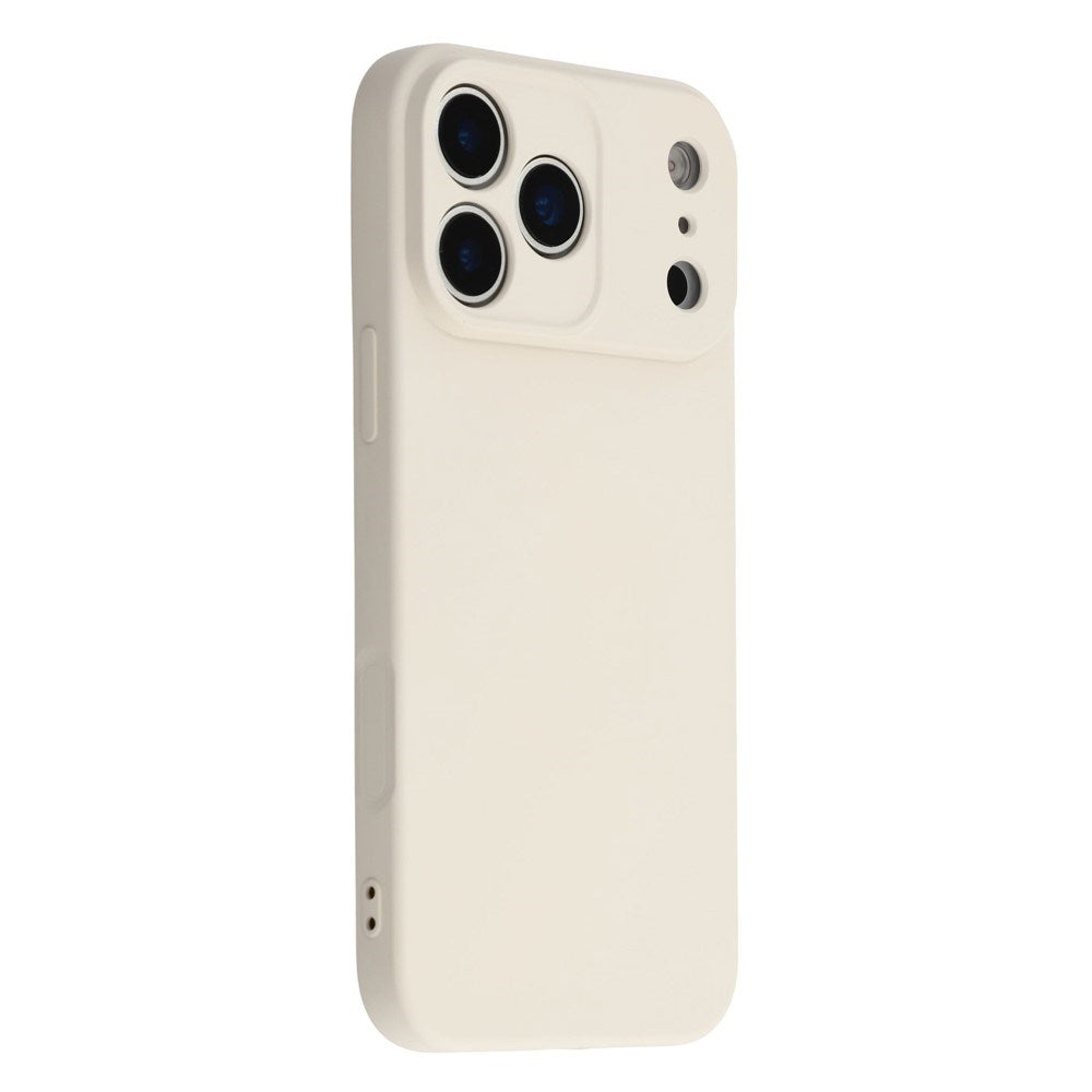 EIDERWOOD iPhone 17 Pro Fôret Fleksibelt Plast Deksel - Beige