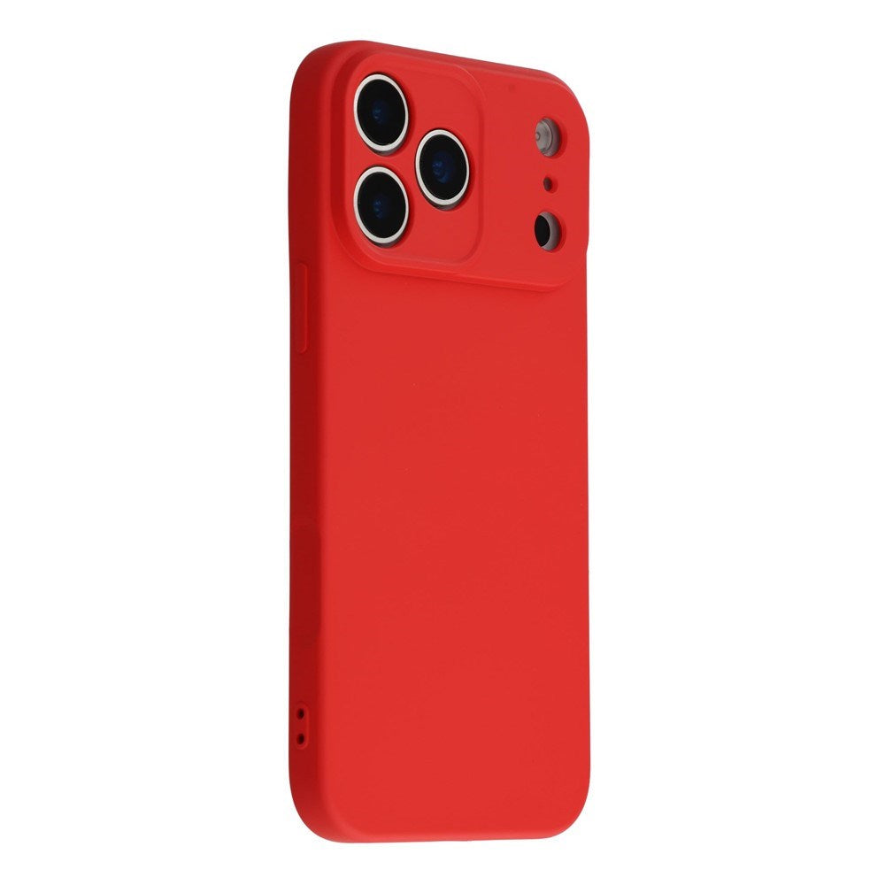 EIDERWOOD iPhone 17 Pro Max Fôret Fleksibelt Plast Deksel - Rød