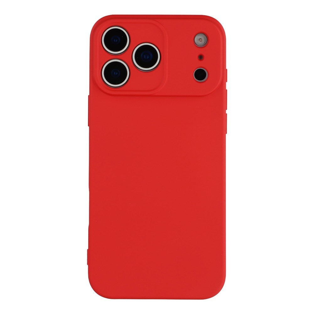 EIDERWOOD iPhone 17 Pro Max Fôret Fleksibelt Plast Deksel - Rød