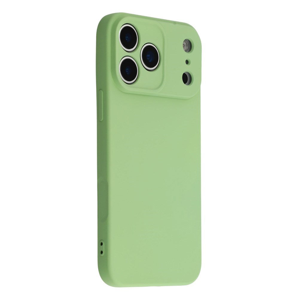 EIDERWOOD iPhone 17 Pro Max Fôret Fleksibelt Plast Deksel - Lysgrønn