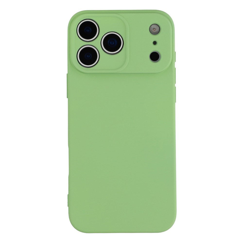 EIDERWOOD iPhone 17 Pro Max Fôret Fleksibelt Plast Deksel - Lysgrønn