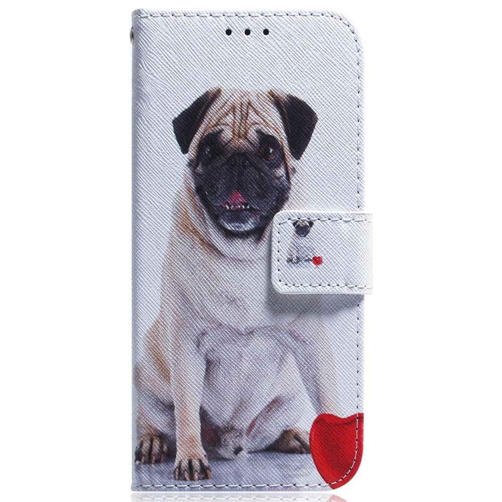 EIDERWOOD Samsung Galaxy S25 FE Kunstskinn Flip Deksel m. Motiv - Hund