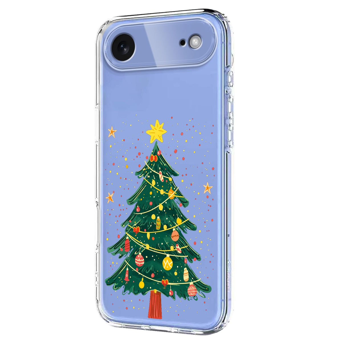 EIDERWOOD iPhone Air Fleksibelt Plast Juledeksel med Motiv - Gjennomsiktig / Juletre