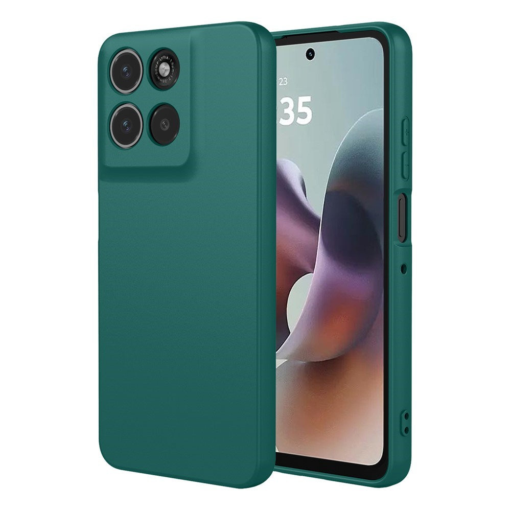 EIDERWOOD Motorola Moto G56 Fôret Silikon Deksel - Mørkegrønn