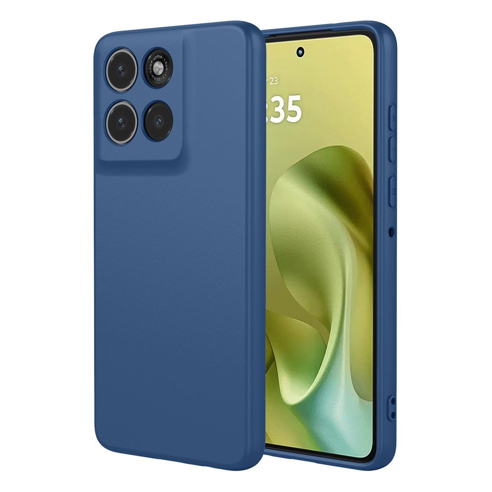 EIDERWOOD Motorola Moto G86 Fôret Fleksibelt Plast Deksel - Blå