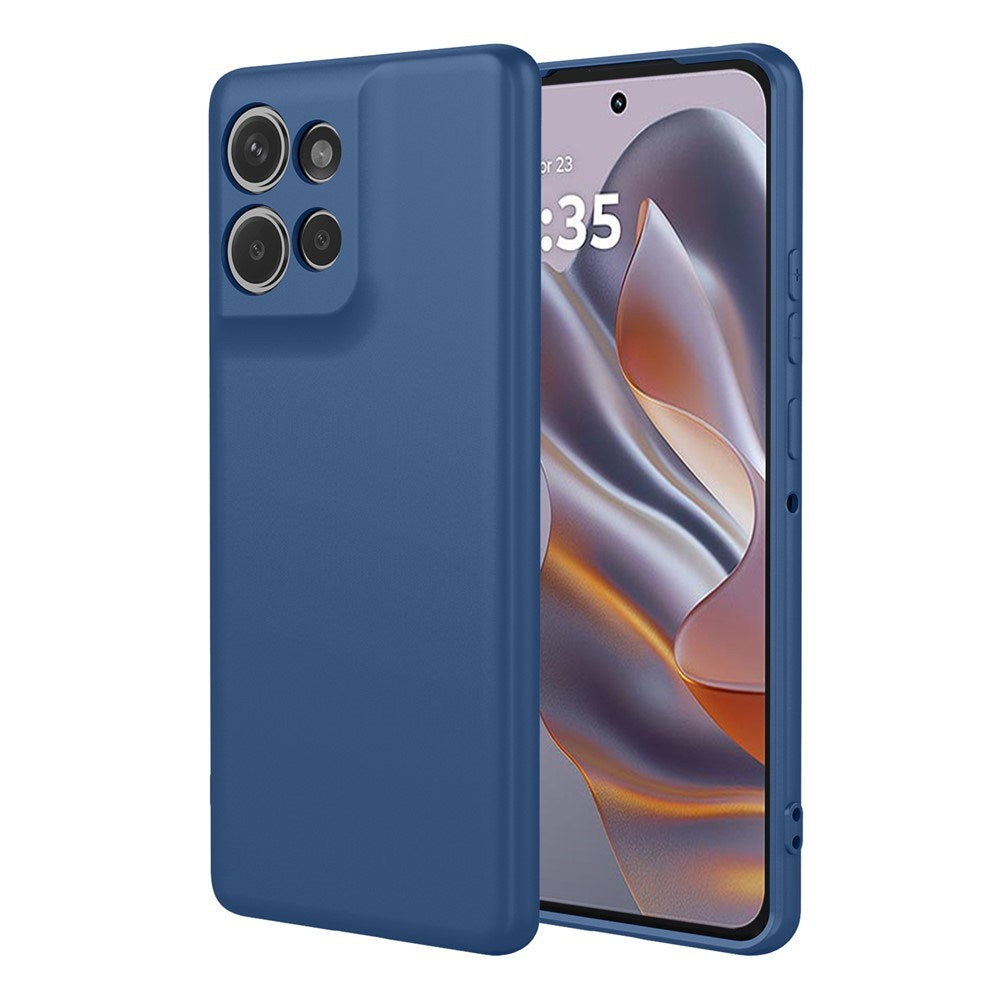Motorola Edge 60 Neo / 50 Neo / ThinkPhone 25 ENKAY Silikon Deksel - Mørk Blå