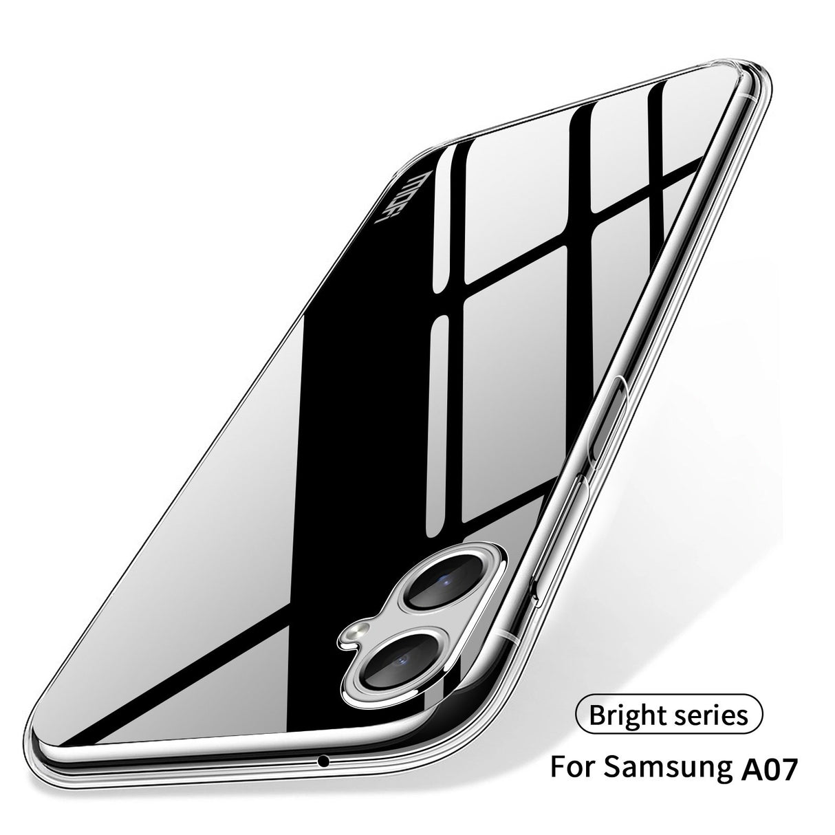 EIDERWOOD Samsung Galaxy A07 Fleksibelt Plast Deksel - Gjennomsiktig