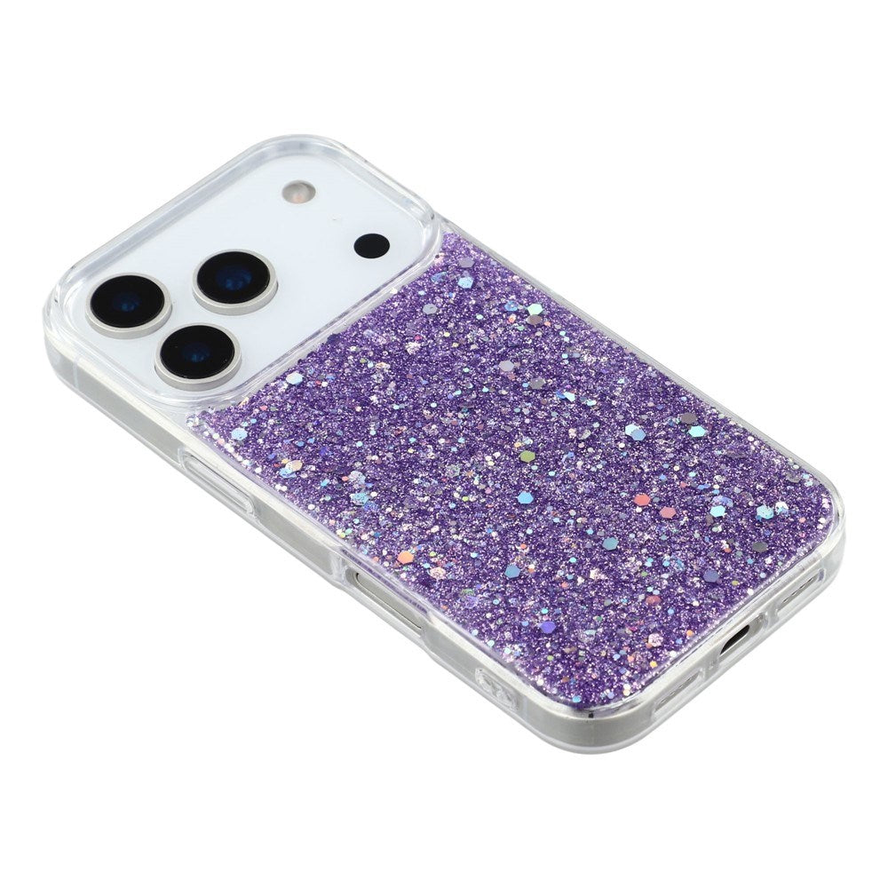 EIDERWOOD iPhone 17 Pro Max Glitter Deksel - Lilla