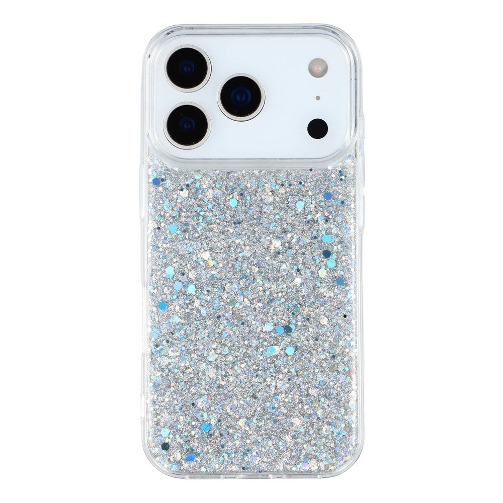 EIDERWOOD iPhone 17 Pro Max Glitter Deksel - Sølv