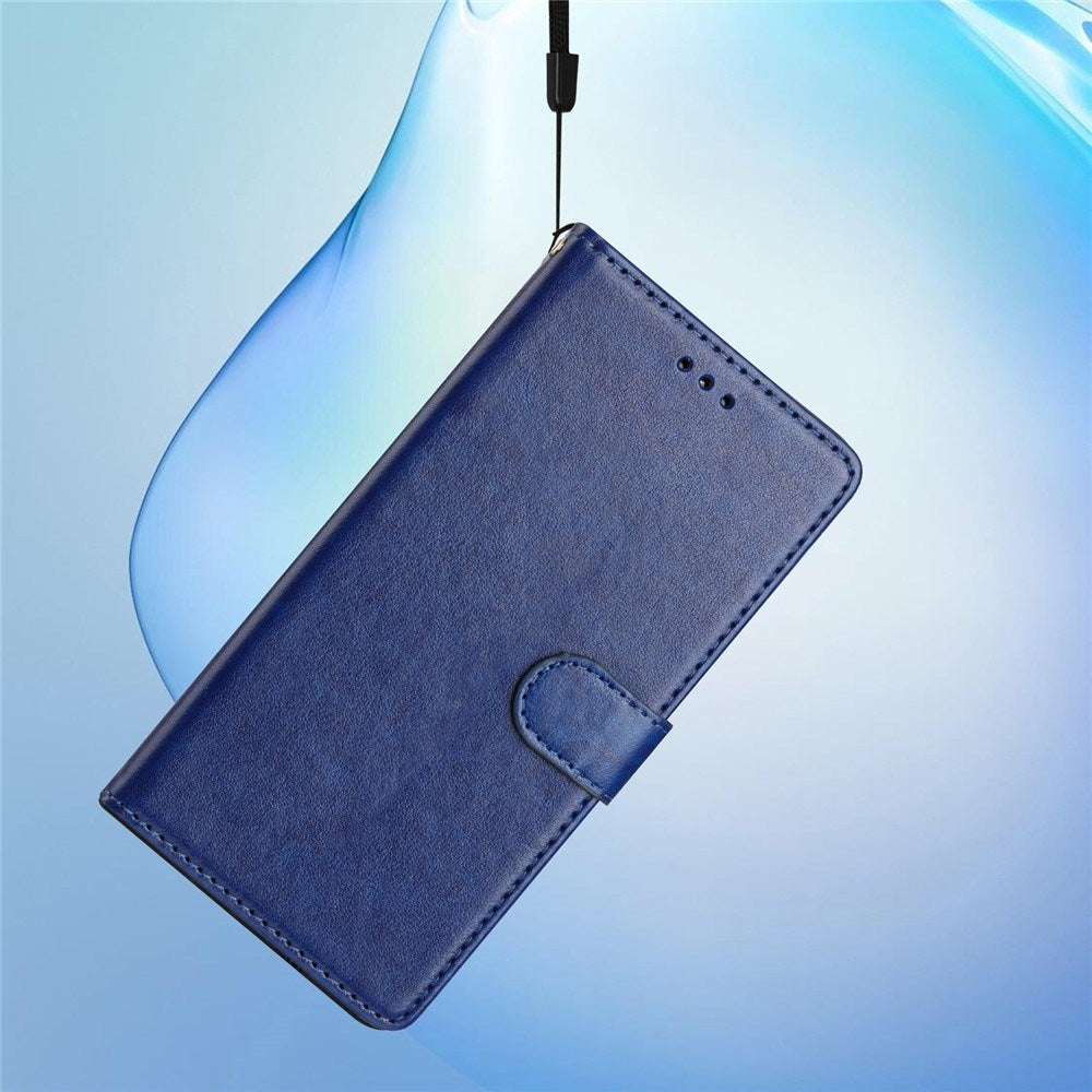 Xiaomi 15T EIDERWOOD Kunstskinn Flippdeksel med Kortholder & Stropp – Blå