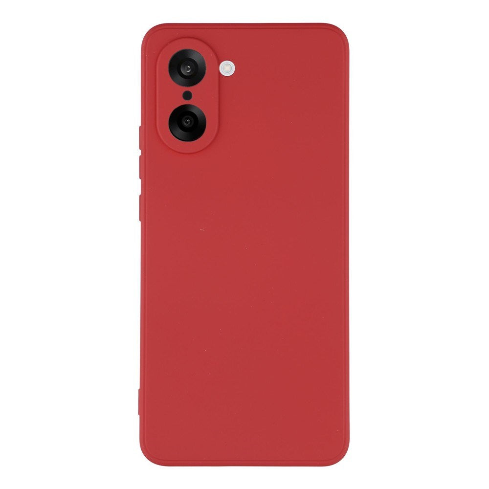 EIDERWOOD OnePlus Nord CE5 Fôret Fleksibelt Plast Deksel - Mørkrød