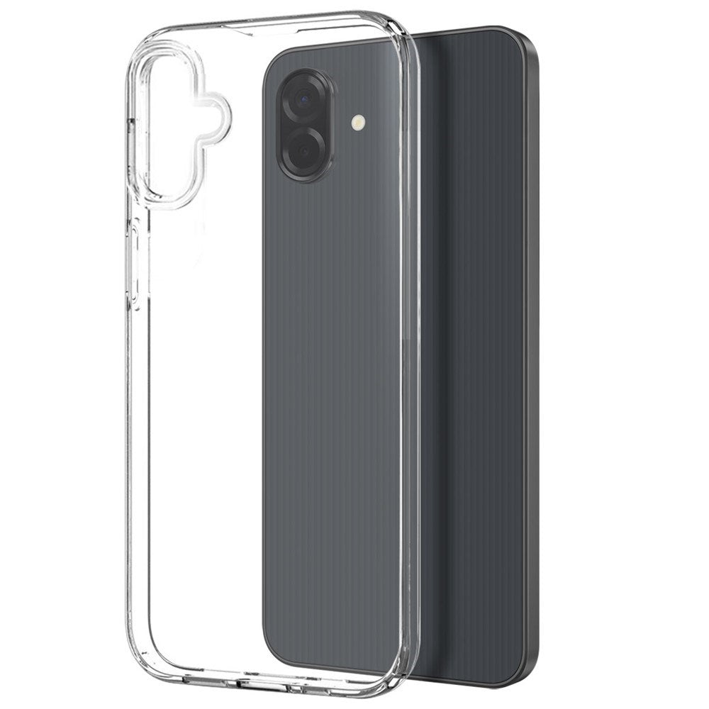 Samsung Galaxy A07 NORTHJO 2-i-1 Skjermbeskytter i Herdet Glass & Fleksibelt Plast Deksel - Gjennomsiktig