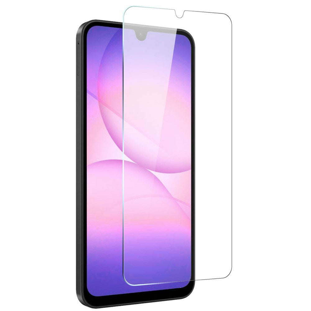 Samsung Galaxy A07 NORTHJO 2-i-1 Skjermbeskytter i Herdet Glass & Fleksibelt Plast Deksel - Gjennomsiktig