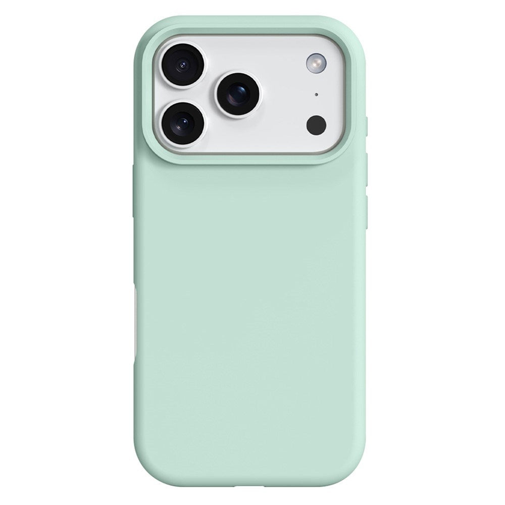 iPhone 17 Pro 2-i-1 Silikon- og Hard Plast Deksel – MagSafe-kompatibelt – Lys Grønn