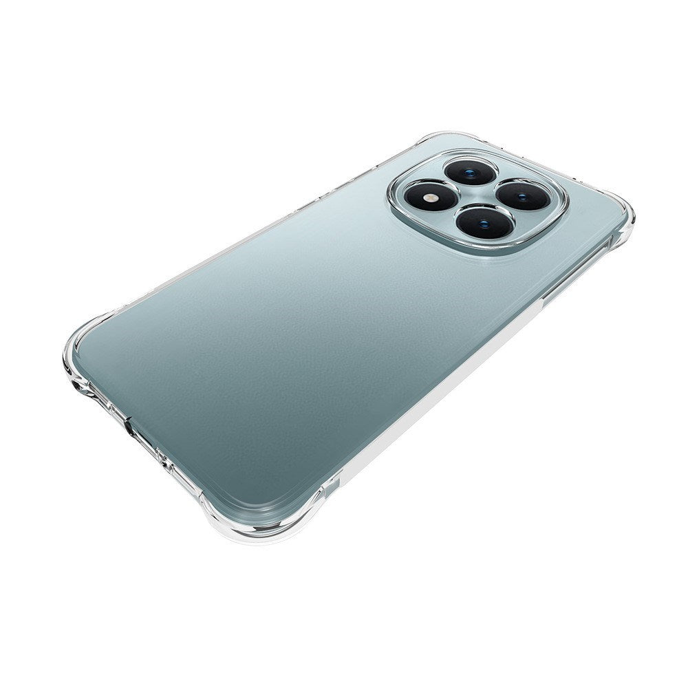 Xiaomi Redmi Note 15 Pro+ (Plus) / Poco M8 Pro (5G) EIDERWOOD Fleksibelt Plastdeksel med Forsterkede Hjørner - Gjennomsiktig