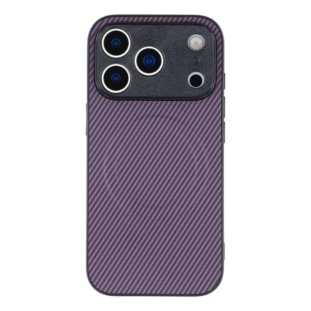 iPhone 18 Pro Max / 17 Pro Max EIDERWOOD Hybrid Carbon Deksel - MagSafe Kompatibel - Lilla