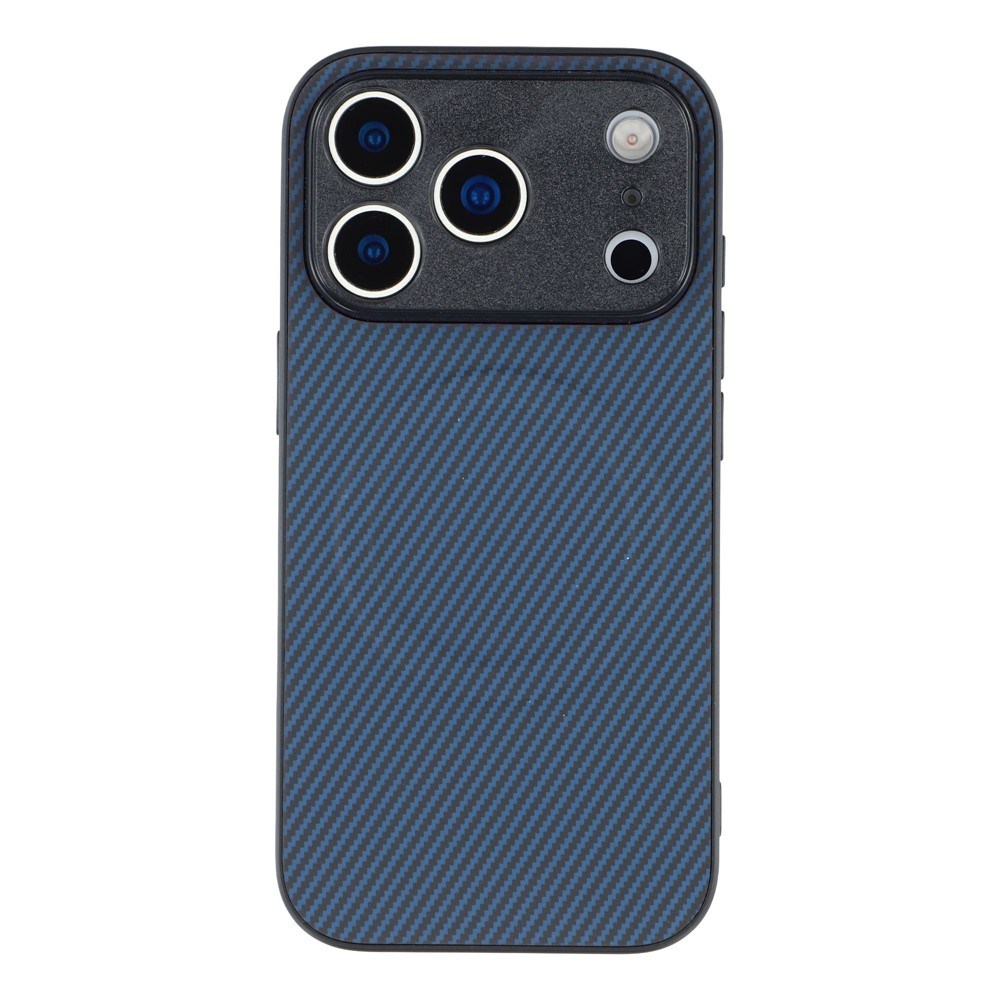 iPhone 18 Pro Max / 17 Pro Max EIDERWOOD Hybrid Carbon Deksel - MagSafe Kompatibel - Blå