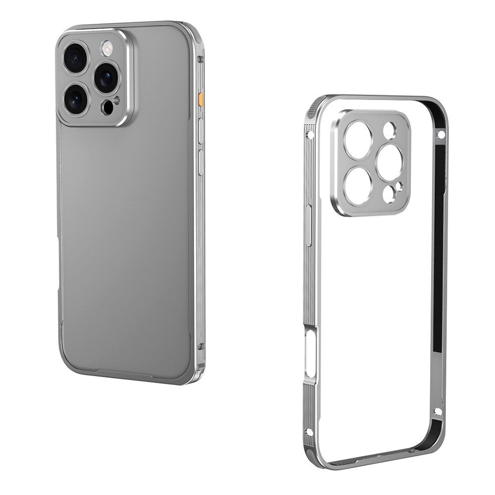 iPhone 16 Pro EIDERWOOD Bumper Deksel - Sølv