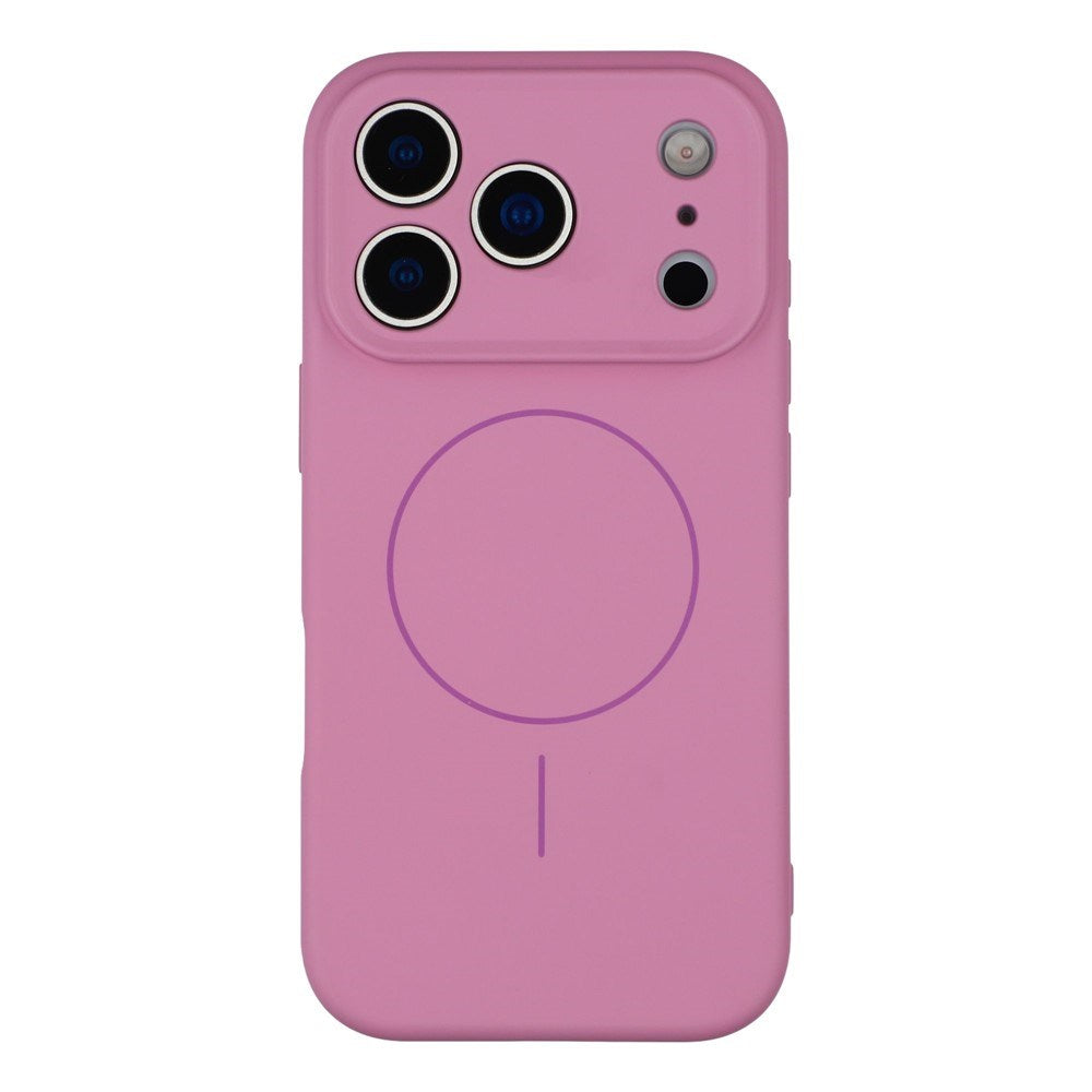 EIDERWOOD iPhone 17 Pro Max Fleksibelt Plast Deksel med Fôr Innvendig – MagSafe Kompatibel – Lilla