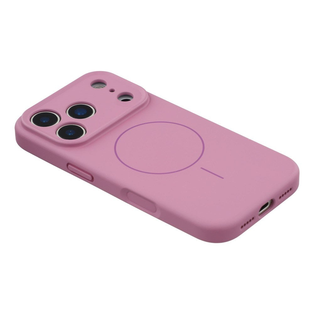 EIDERWOOD iPhone 17 Pro Fleksibelt Plast Deksel med Fôr Innvendig – MagSafe Kompatibel – Lilla