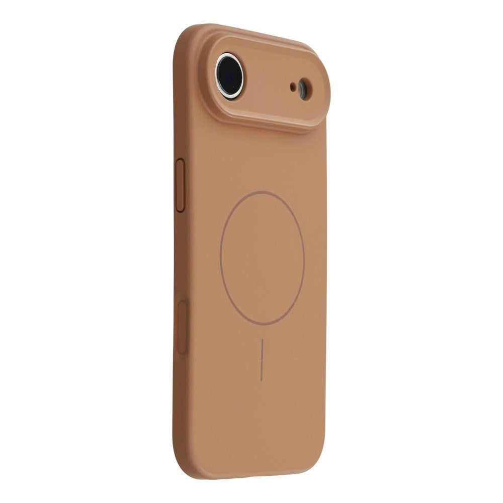 EIDERWOOD iPhone Air Fleksibelt Plast Deksel med Fôr Innvendig – MagSafe Kompatibel – Brun