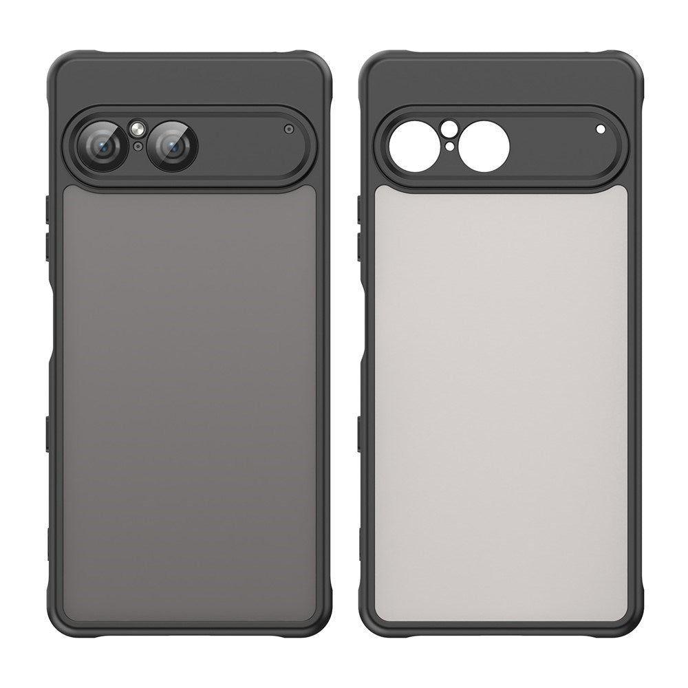 EIDERWOOD Sony Xperia 10 VII Matt Hybrid Deksel - Gjennomsiktig / Svart