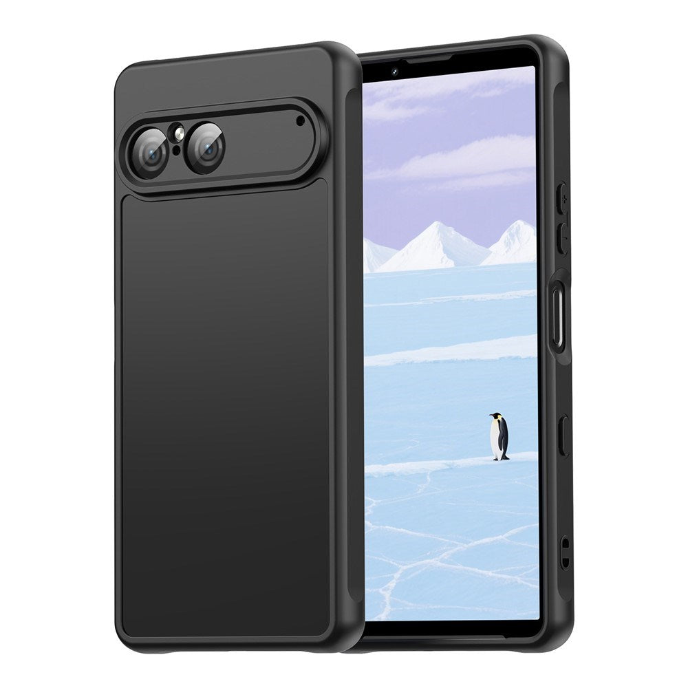 EIDERWOOD Sony Xperia 10 VII Matt Hybrid Deksel - Svart