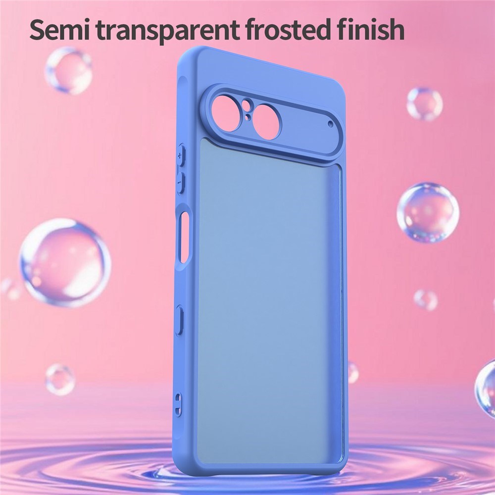 EIDERWOOD Sony Xperia 10 VII Matt Hybrid Deksel - Gjennomsiktig / Blå