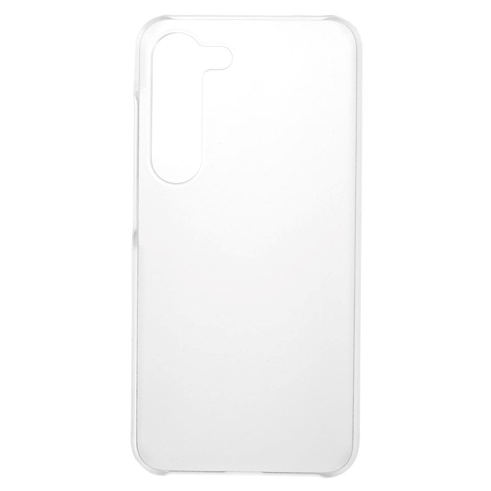 Samsung Galaxy S23 Hard Plast Deksel - Gjennomsiktig