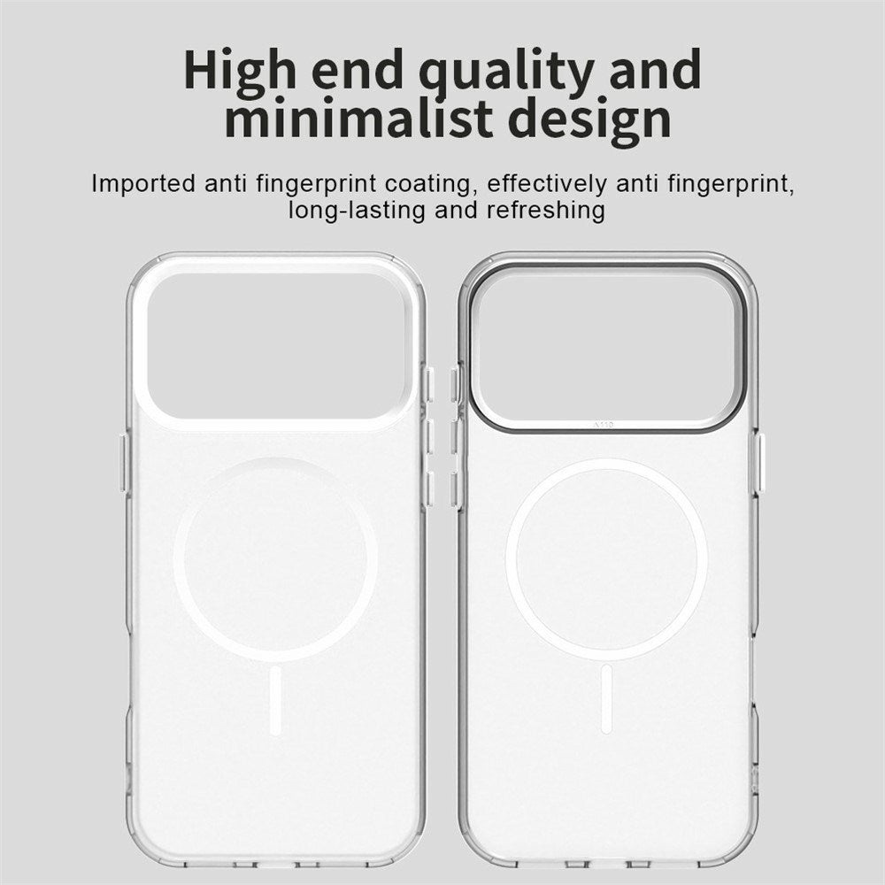 iPhone 18 Pro Max / 17 Pro Max EIDERWOOD Hybrid Plast Deksel - MagSafe Kompatibel - Hvit