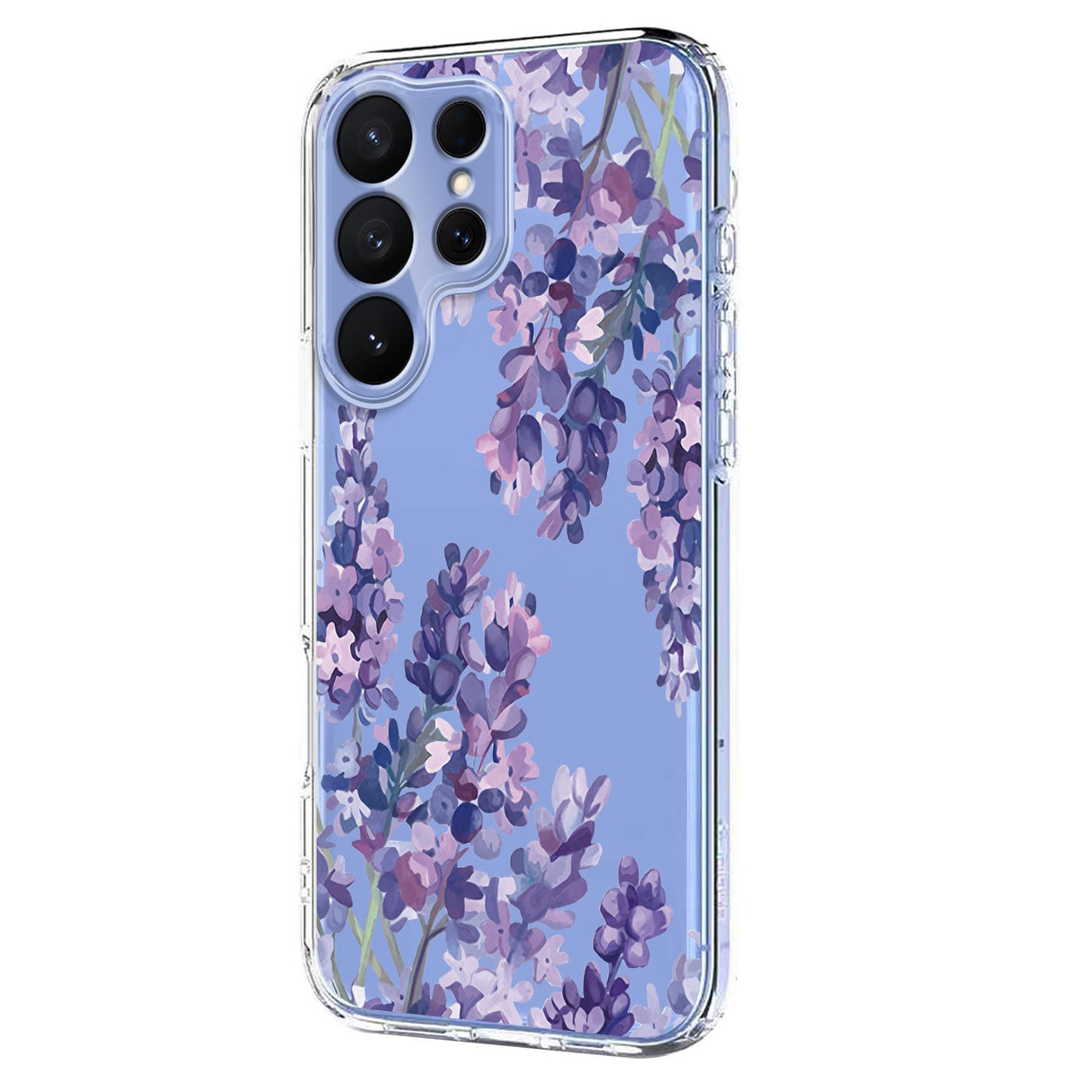 Samsung Galaxy S26 Ultra EIDERWOOD Fleksibel Plast Deksel m. Mønster - Gjennomsiktig / Lavendel