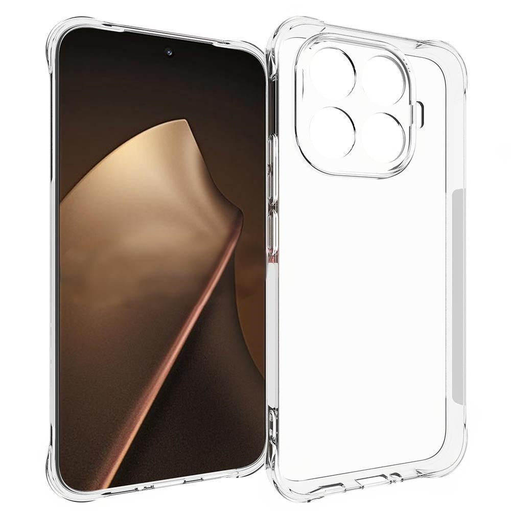 Xiaomi 15T Pro EIDERWOOD Fleksibelt Plast Deksel med Støtdempende Hjørner - Gjennomsiktig