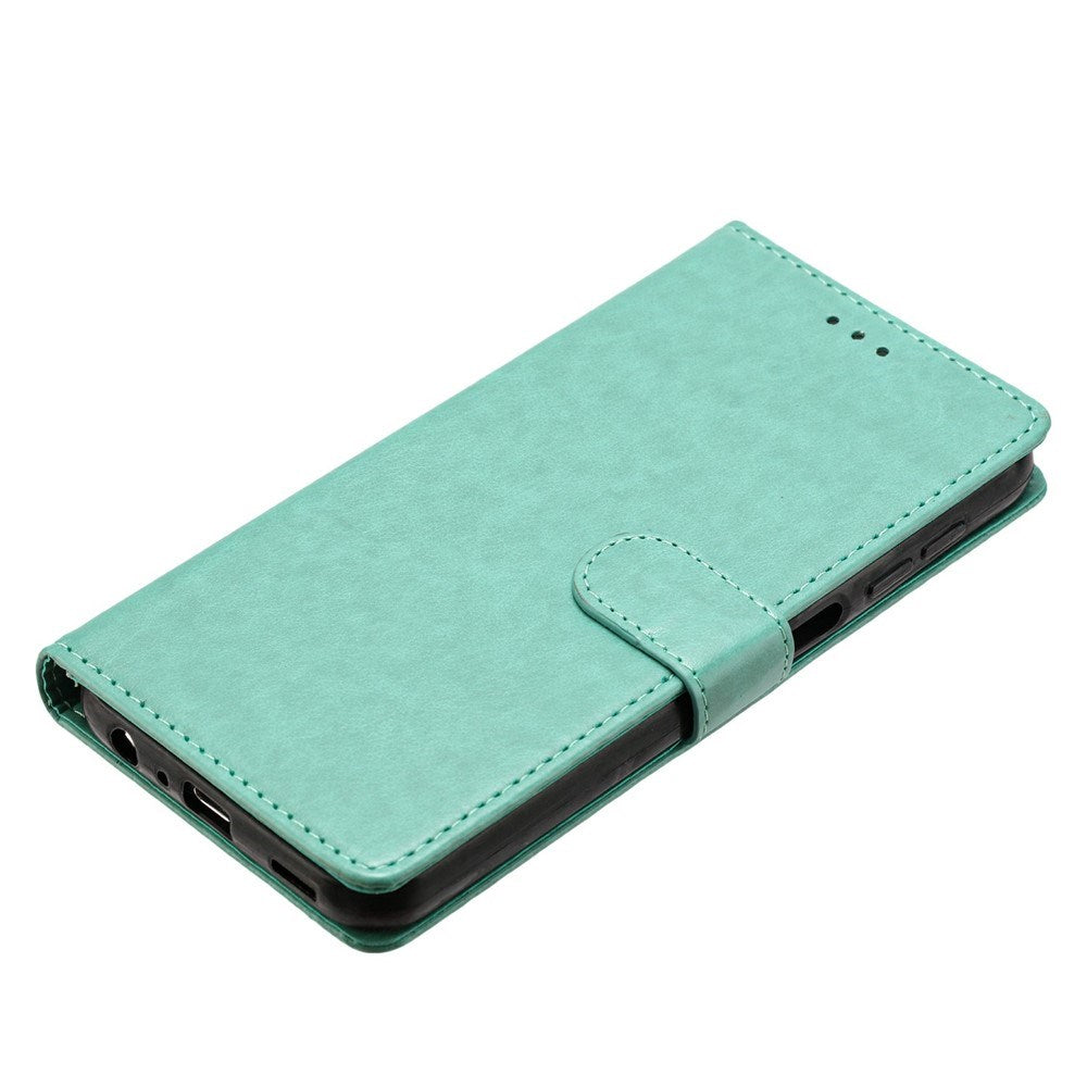 Samsung Galaxy S26 Ultra EIDERWOOD Kunstskinn Deksel med Stropp & Kortholder – Grønn