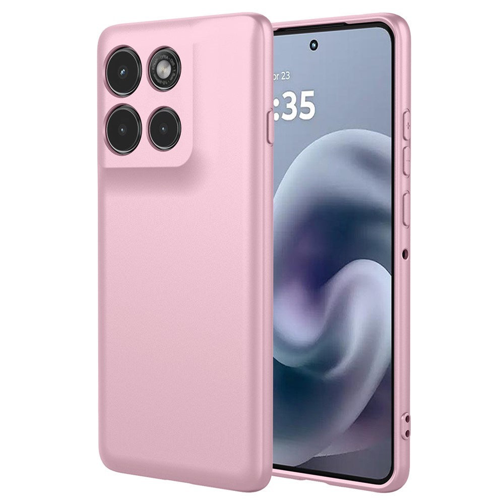Motorola Moto G86 Power EIDERWOOD Fleksibelt Plast Mobil Deksel - Rosa