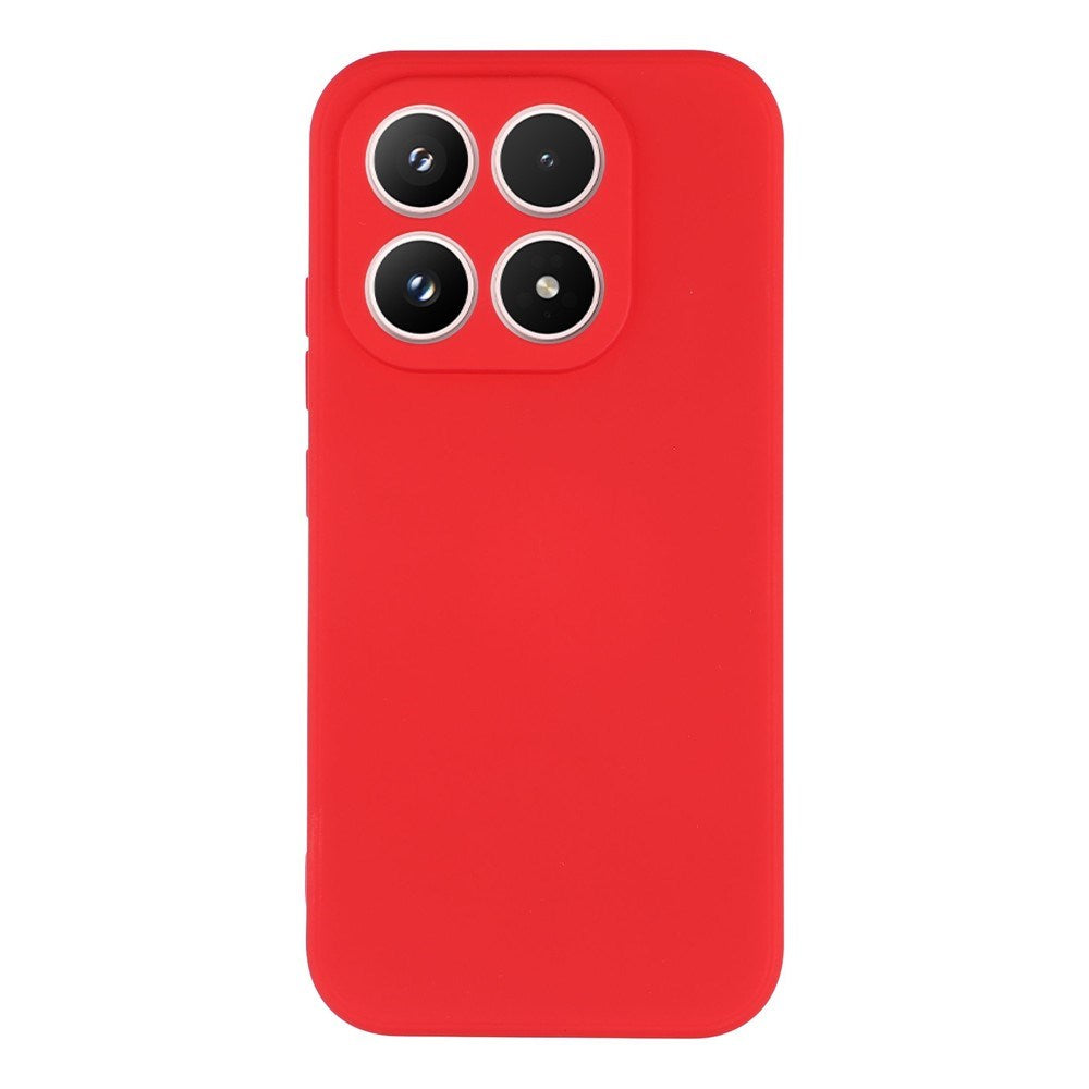 Xiaomi 17 EIDERWOOD Fleksibelt Plast Deksel - Rød