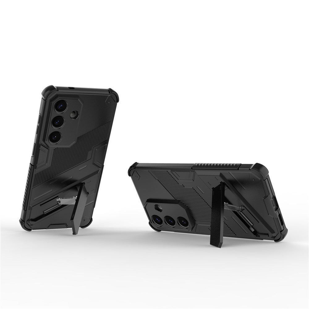 Samsung Galaxy S26 EIDERWOOD Hybrid Håndverker Deksel m. Kickstand - Svart