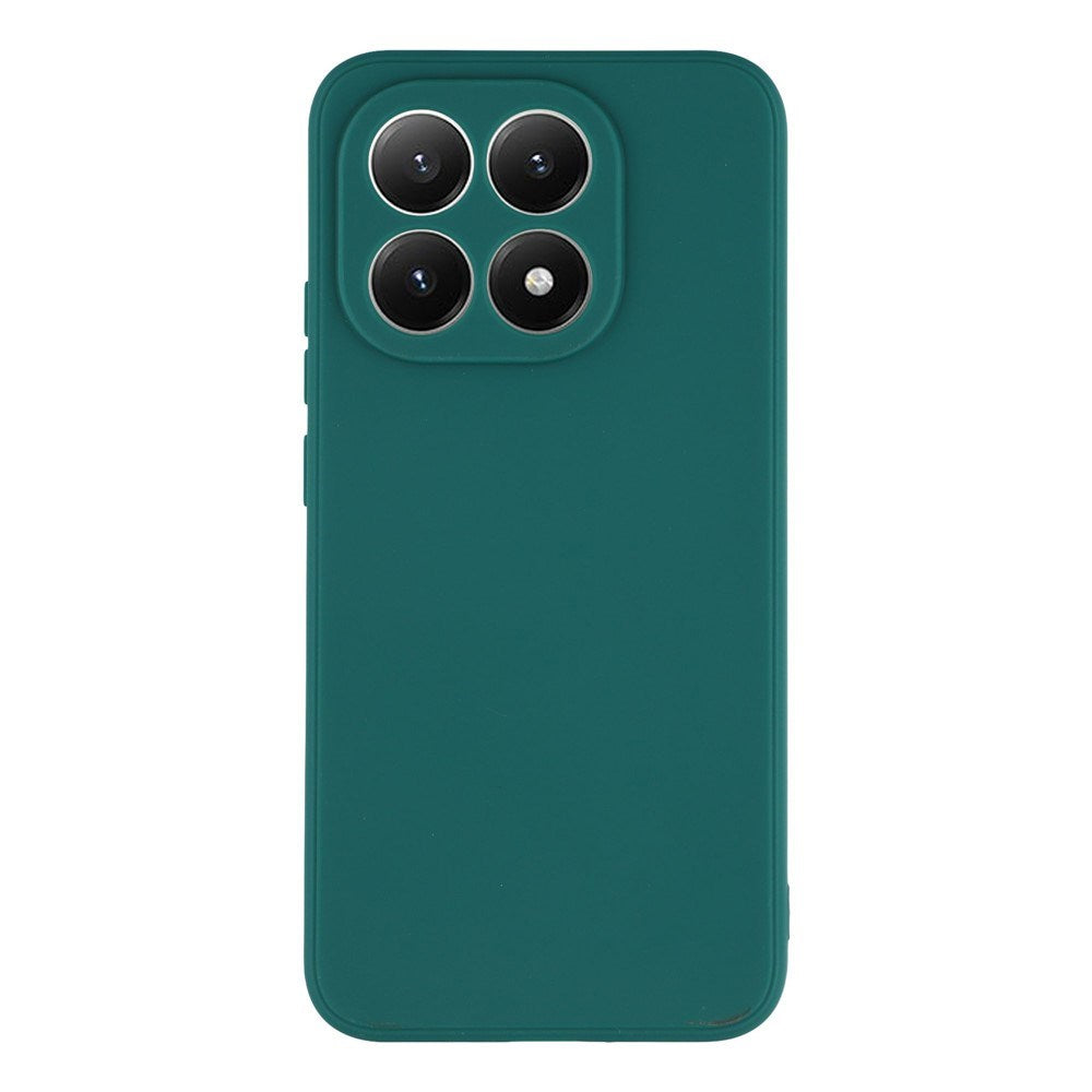 Xiaomi 15T EIDERWOOD Fleksibelt Plast Deksel - Mørkegrønn