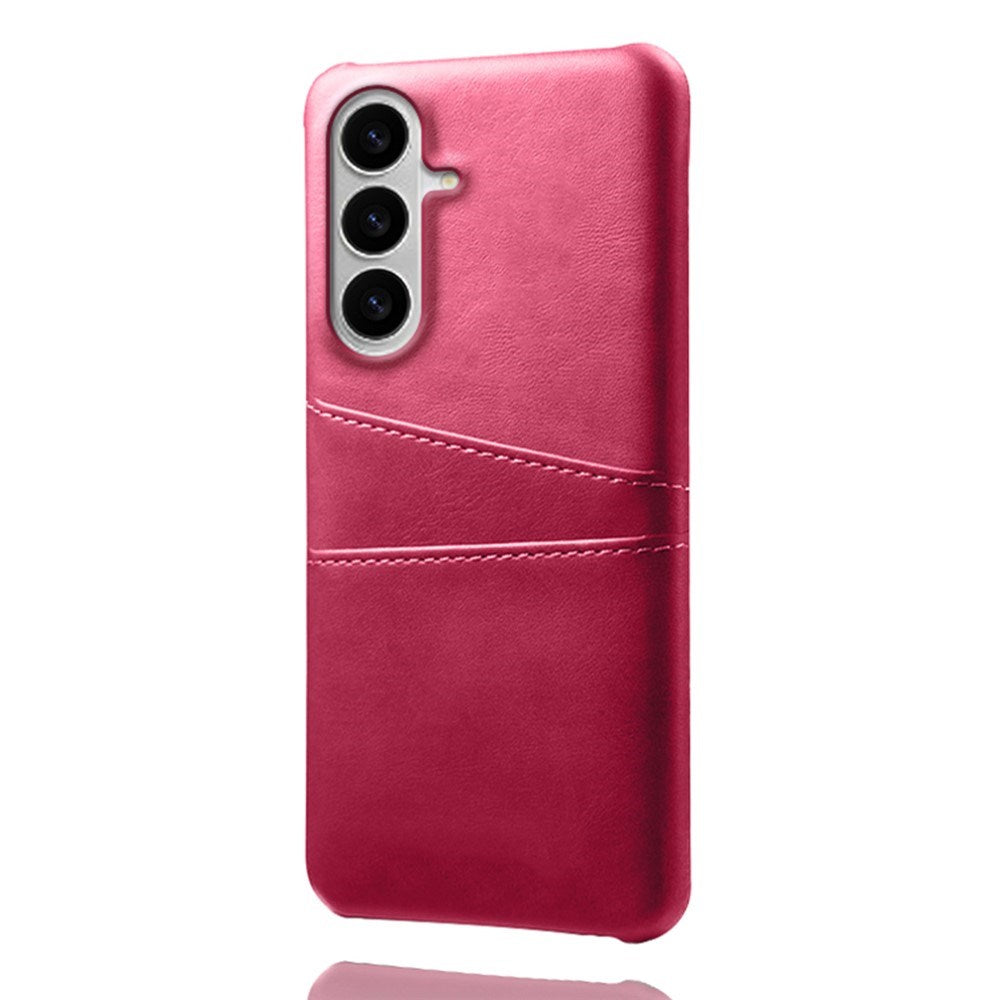 Samsung Galaxy S26 EIDERWOOD Kunstskinn Deksel m. Kortholder - Pink