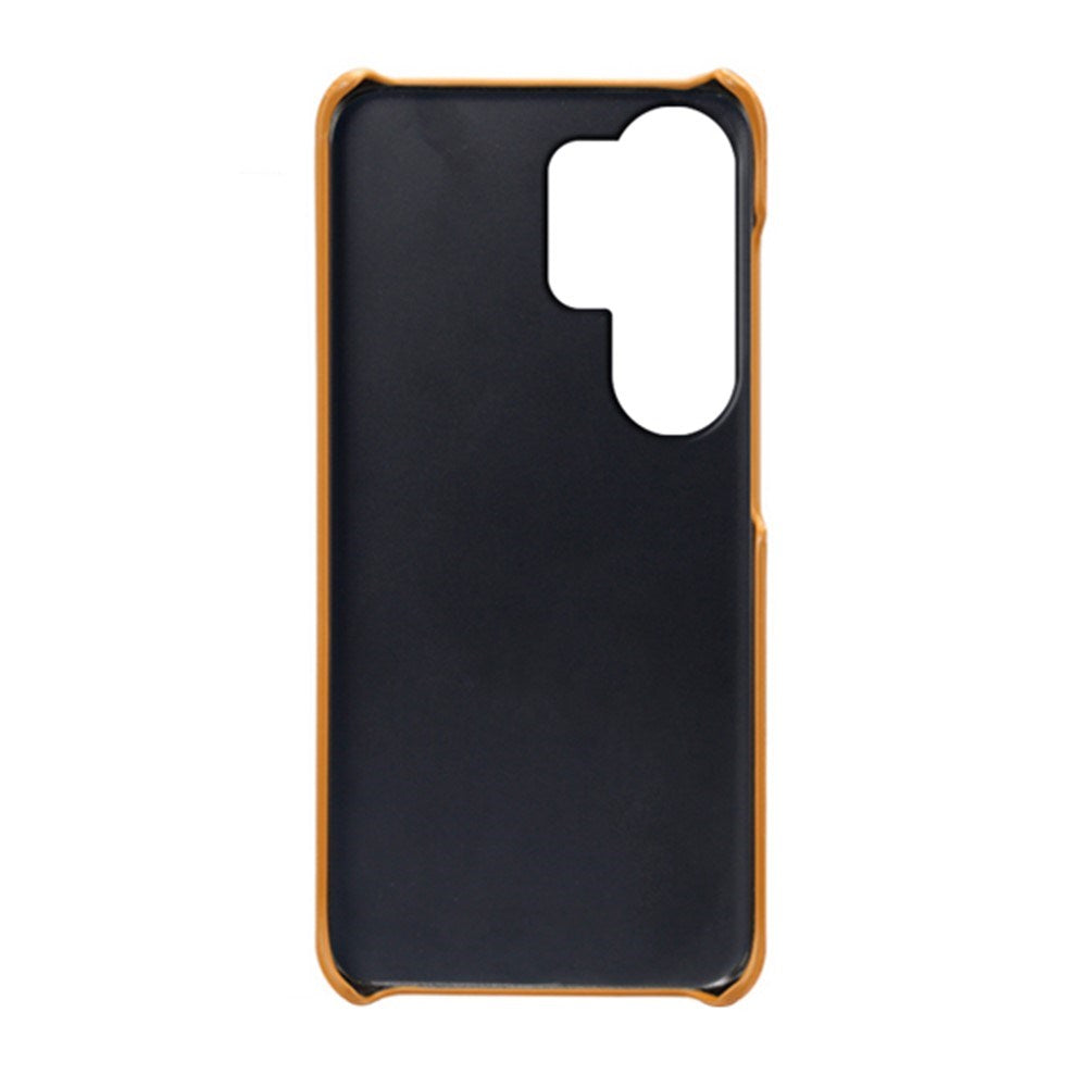 Samsung Galaxy S26 Ultra EIDERWOOD Kunstskinn Deksel m. Kortholder - Oransje