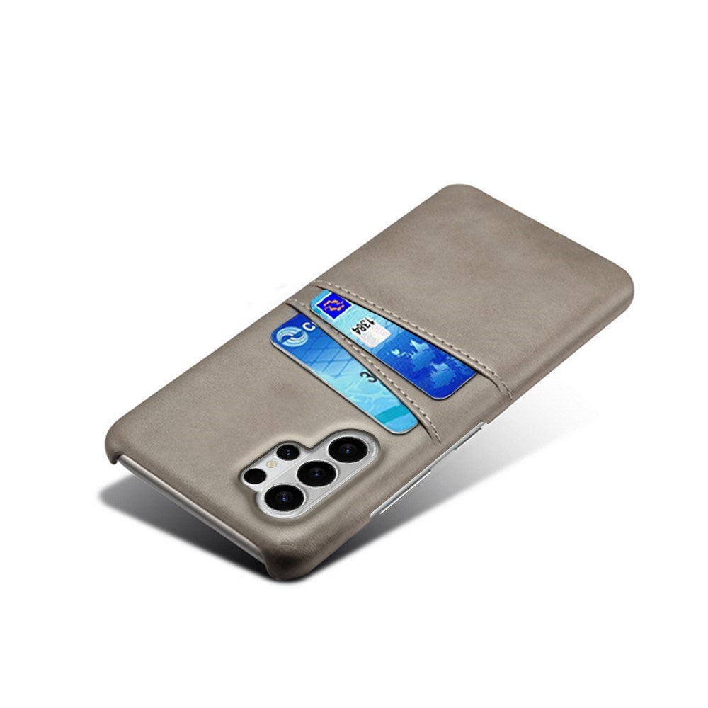Samsung Galaxy S26 Ultra EIDERWOOD Kunstskinn Deksel m. Kortholder - Grå