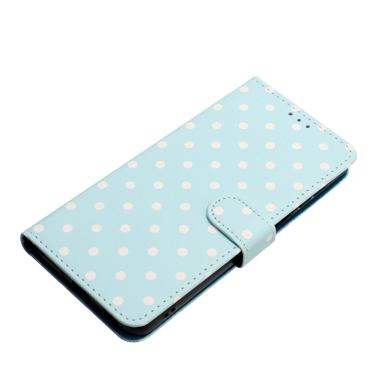 EIDERWOOD Xiaomi 17 Pro Max Kunstskinn Flip Deksel m. Polka Design - Blå