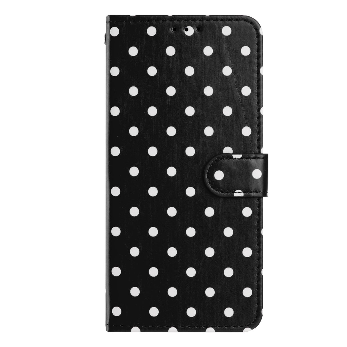 EIDERWOOD Xiaomi 17 Pro Kunstskinn Flip Deksel m. Polka Design - Svart