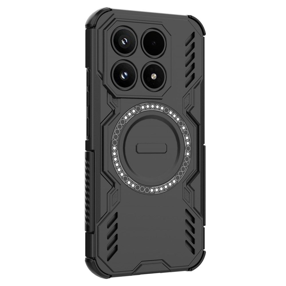 Xiaomi 17 EIDERWOOD Hybrid Håndverkerdeksel m. Varmeutslipp - Svart