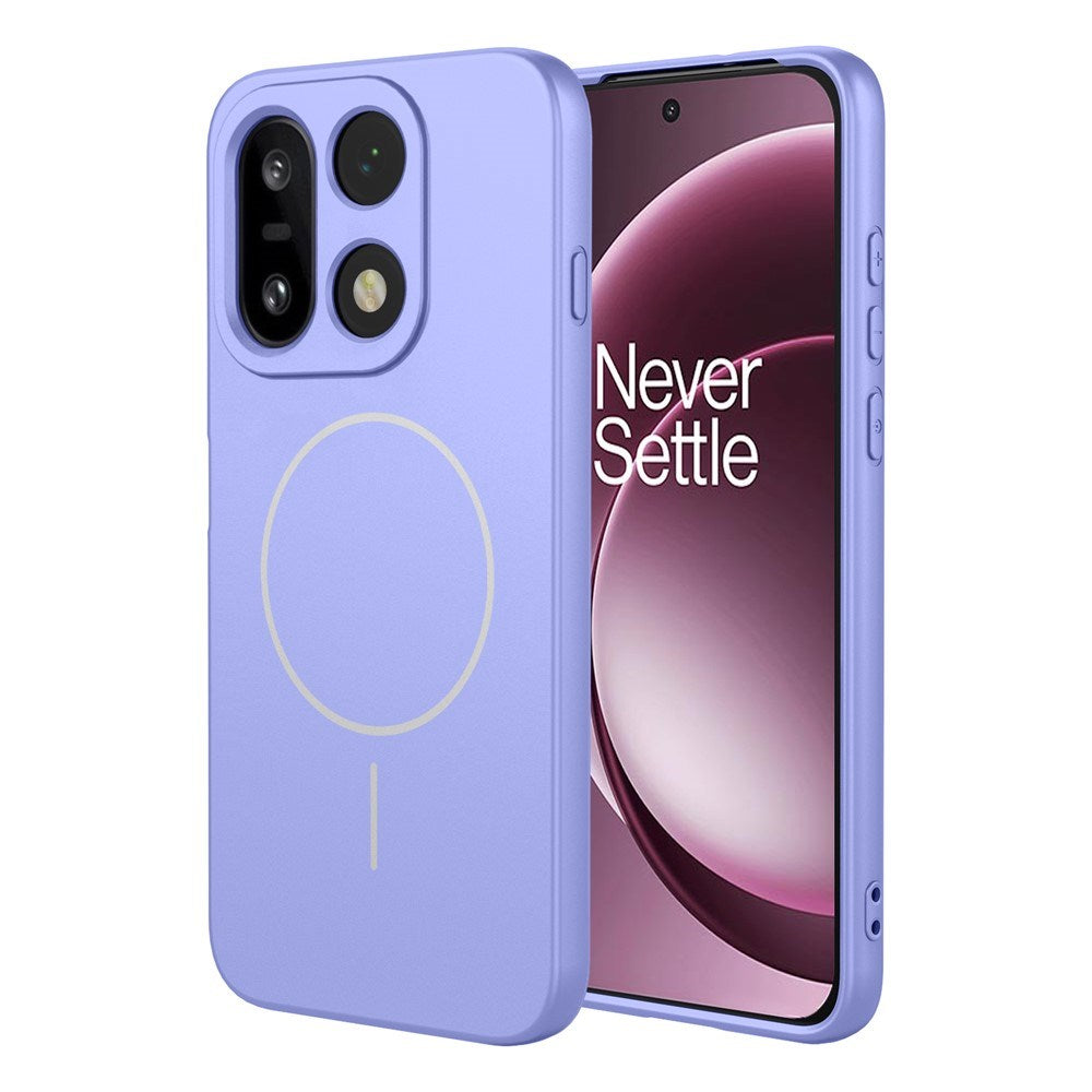 EIDERWOOD OnePlus 15 Fleksibelt Plast Deksel - MagSafe Kompatibel - Lilla